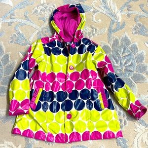 Size 5/6 girls rain jacket by Hartstrings. $22